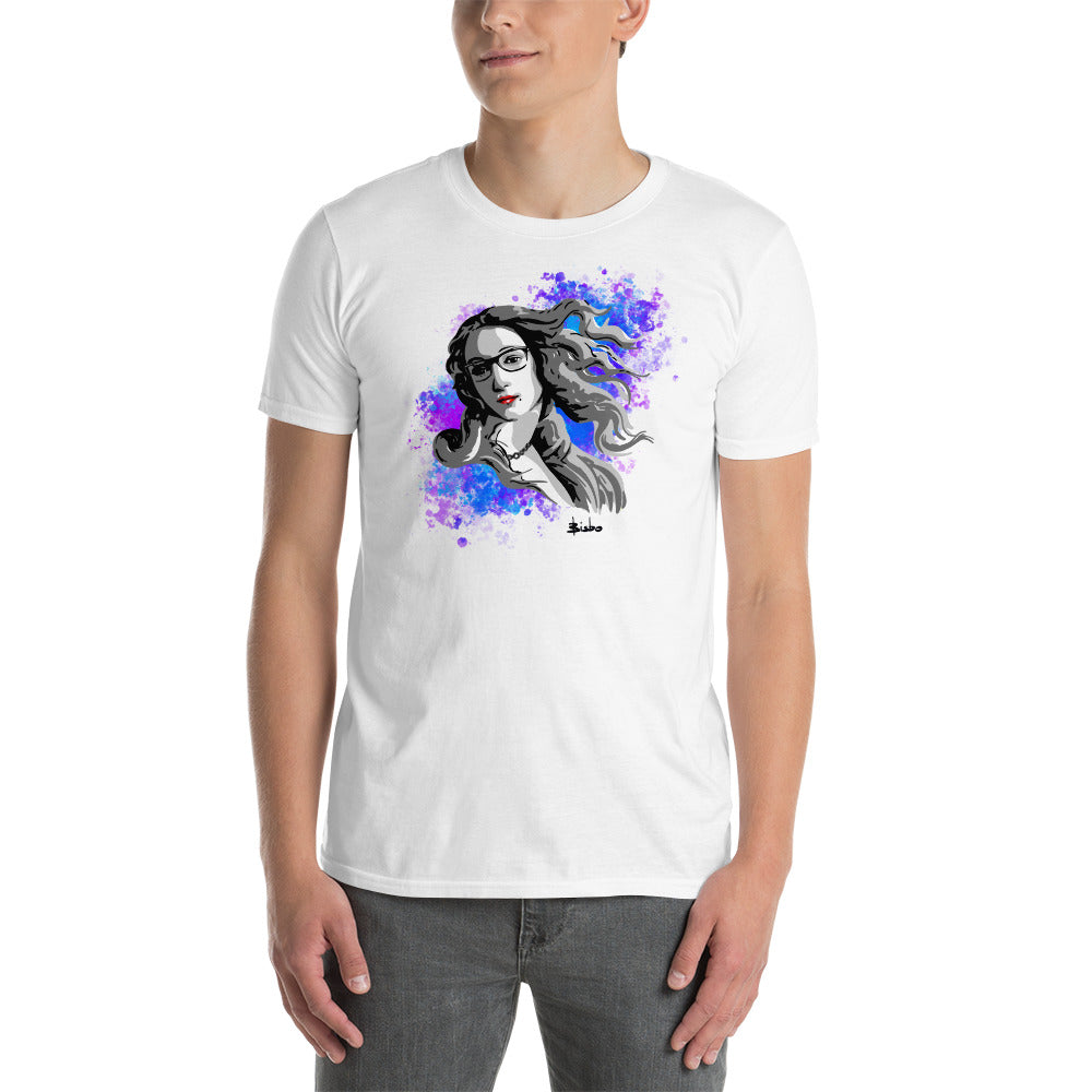 La Venere di Botticelli in una versione moderna - Maglietta unisex a maniche corte